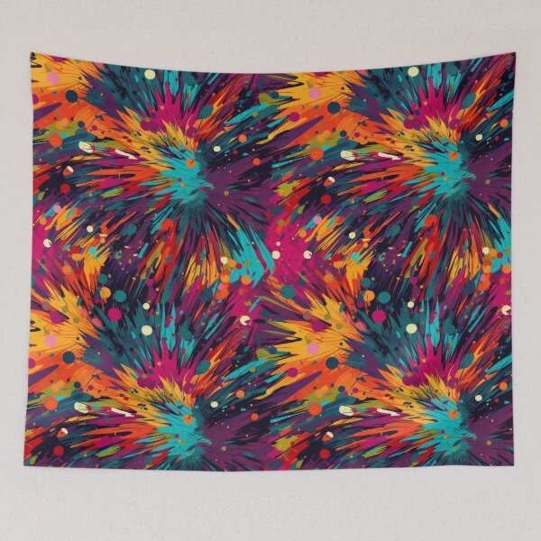Item preview, Vivid Abstract Color Burst Pattern designed and sold by PICbyFemke.