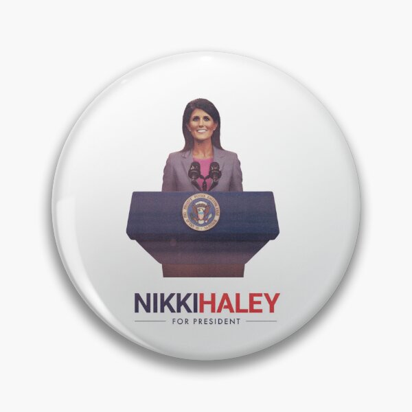 Artikelvorschau, Nikki Haley für das Wahlkampfplakat des Präsidenten 2024 entworfen und verkauft von cottagecorococo.