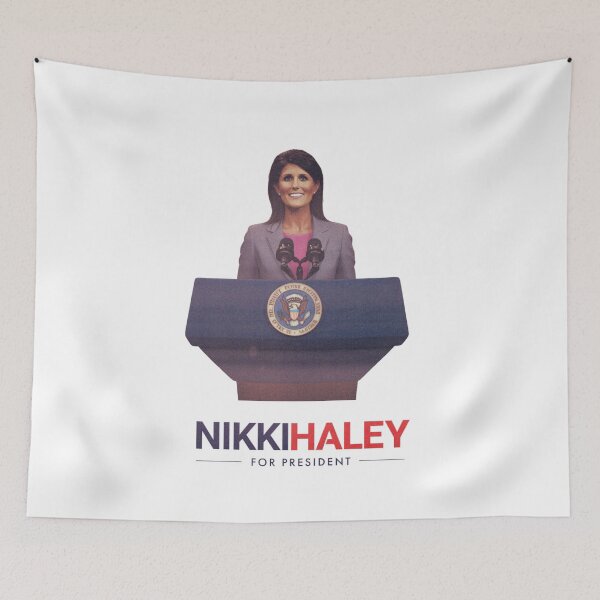 Item preview, Nikki Haley for President 2024 Campaign Poster designed and sold by cottagecorococo.