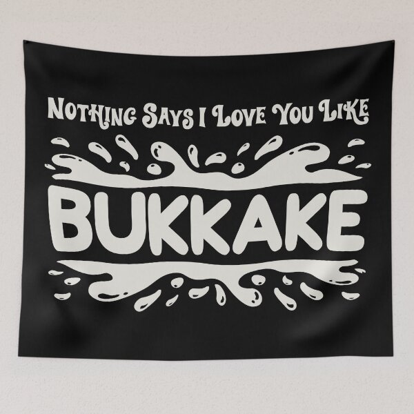 Item preview, Bukkake Is Love designed and sold by ThomasKadmon.