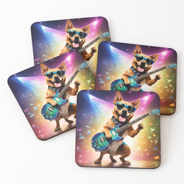 Item preview, Paws & Guitars designed and sold by Chroma Artis.