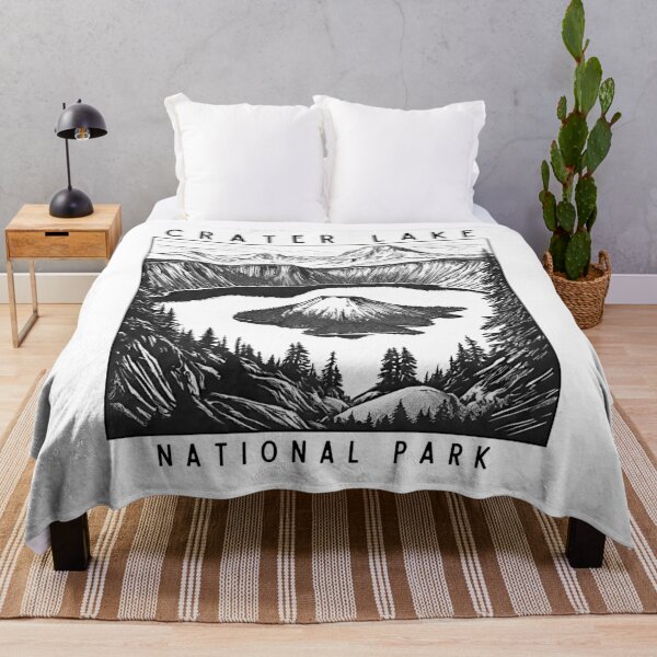 Item preview, Crater Lake National Park designed and sold by WatercolorWilds.