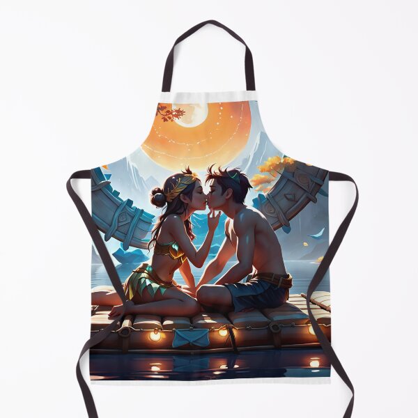 Item preview, A girl. A boy. A raft, designed and sold by Cushla-Tristan.