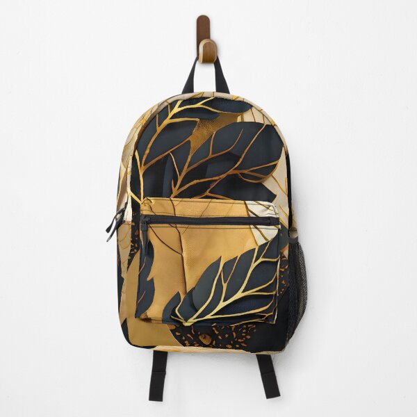 Item preview, Leaf, Leaves, Forest, Foliage, Nature, Tree, Plants, Gold, Layered Paper, Paper Cut, Black, White designed and sold by Golden-Feathers.