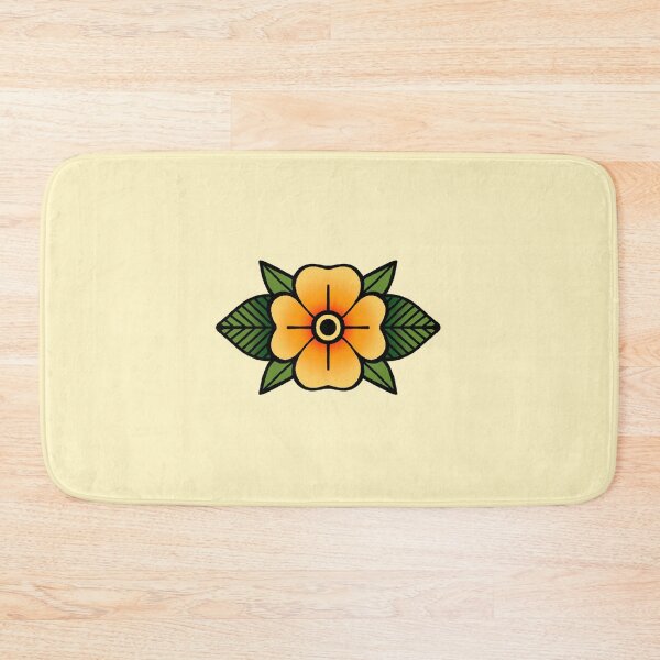 Item preview, Oldschool tattoo style flower designed and sold by Clara  Memmoli.