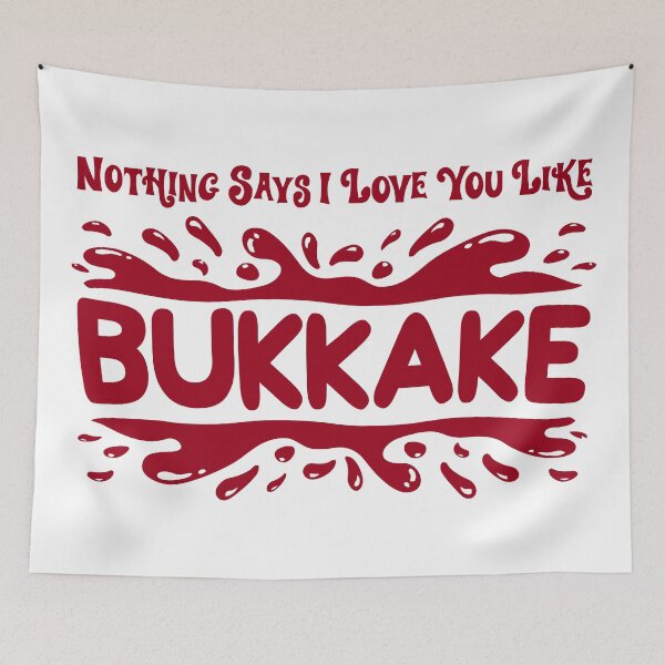 Item preview, Love Is Bukkake designed and sold by ThomasKadmon.