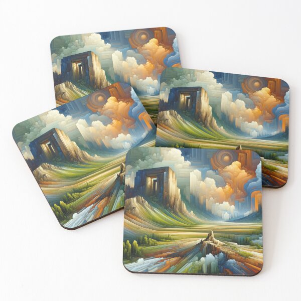 Item preview, Abstract Landscape designed and sold by Redwolve.