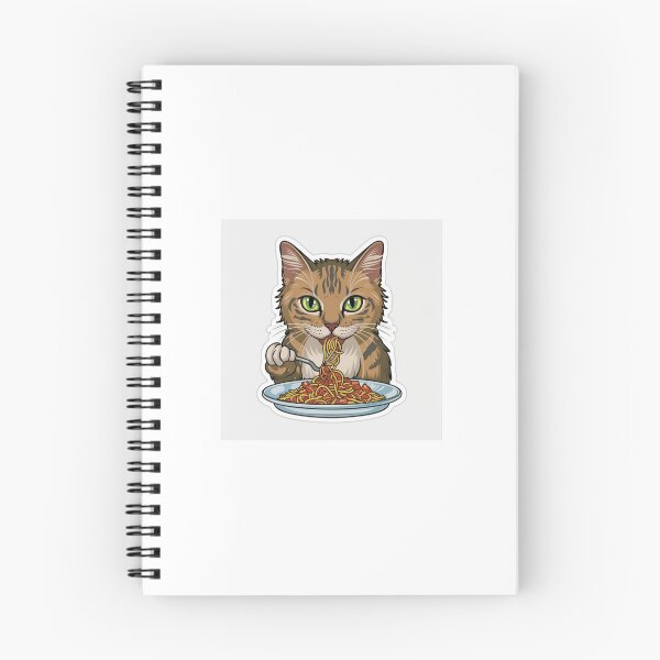 Item preview, Cat Eating Spaghettis designed and sold by VoxVirtuoso.