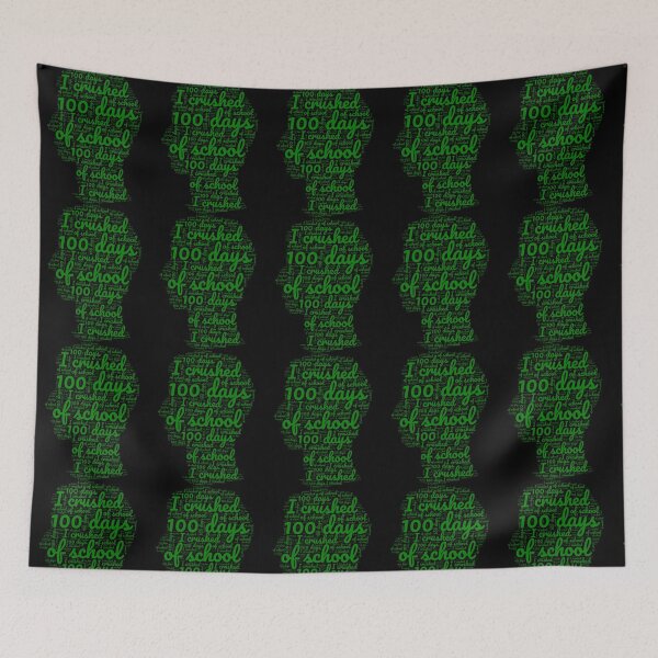 Item preview, I Crushed 100 Days Of School Funny Classic T-Shirt designed and sold by SurtimAlex.