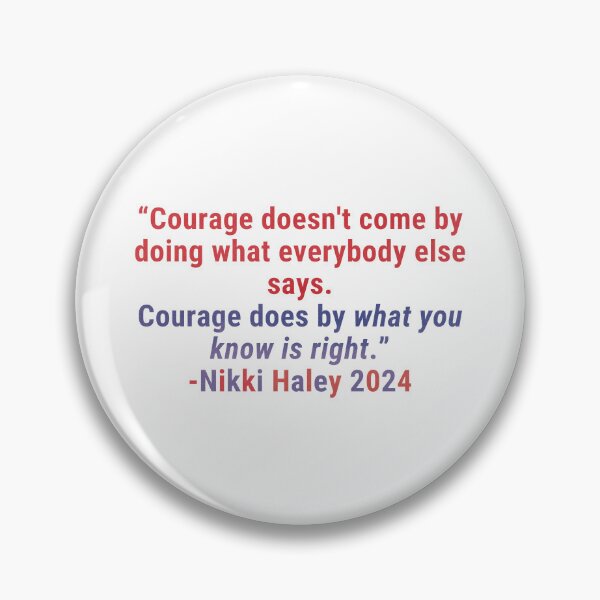 Item preview, Nikki Haley for President 2024 Campaign Poster designed and sold by cottagecorococo.