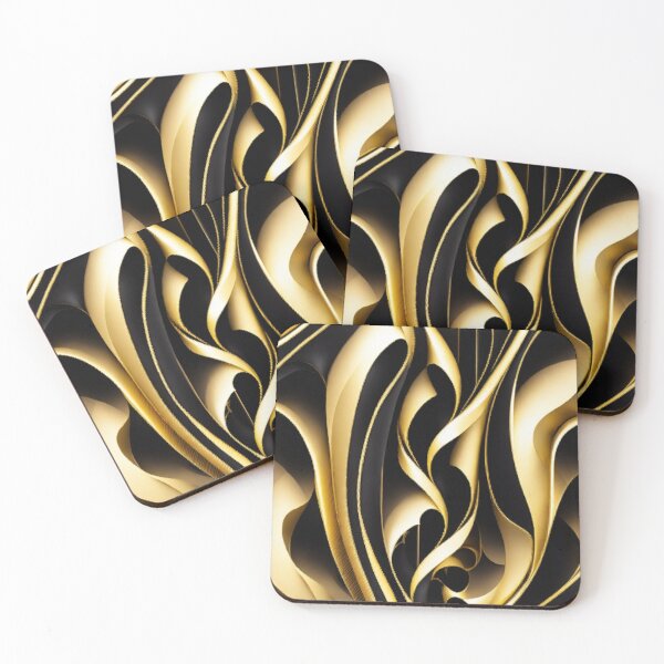 Item preview, Gold und Black 01 designed and sold by pikeArt-Gallery.