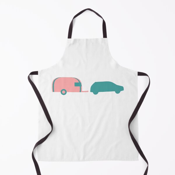 Item preview, SUV Towing Airstream - Retro Colors designed and sold by Jon Mardin.