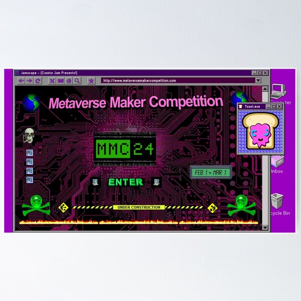 Metaverse Maker Competition 2024 Poster