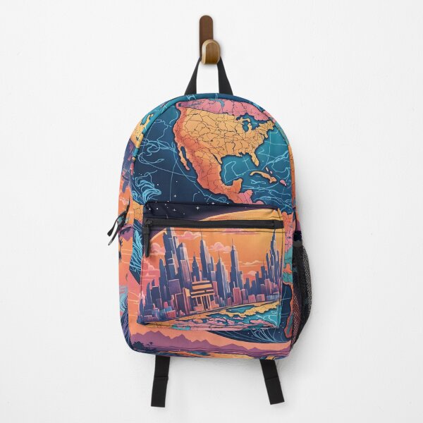 Item preview, The Forgotten World Atlas: Cosmic Metropolis Celestial Wonder designed and sold by MindfulVisionz.