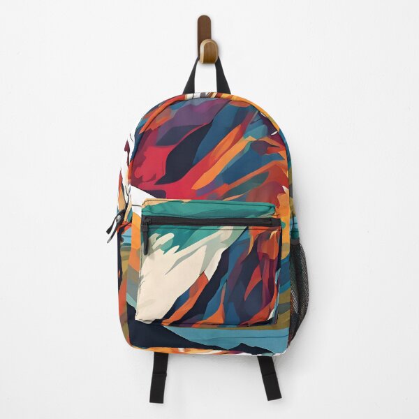 Item preview, Awe-Inspiring Mountain Peak Abstract designed and sold by colorvisionart.