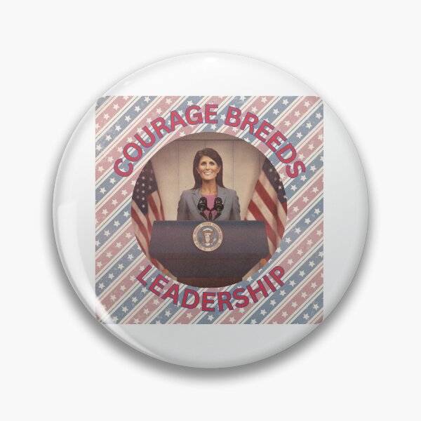 Artikelvorschau, Nikki Haley für das Wahlkampfplakat des Präsidenten 2024 entworfen und verkauft von cottagecorococo.