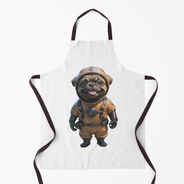 Item preview, Scuba diving pug dog designed and sold by GiwuArt777.