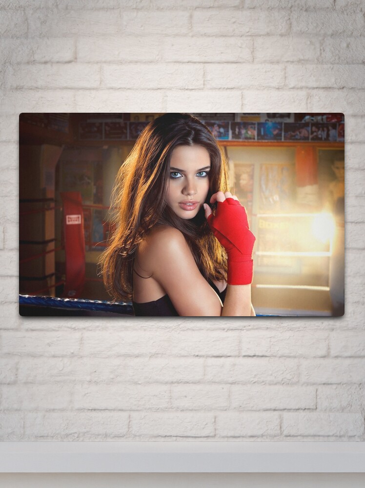 Sara Sampaio  Metal Print for Sale by JOSBLADE