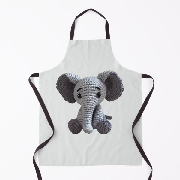 Artikelvorschau, Amigurumi süßer Elefant entworfen und verkauft von jumpercat.