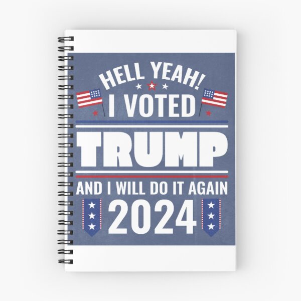 Item preview, Hell Yeah, I voted Trump and will do it again 2024 designed and sold by D1ogo.