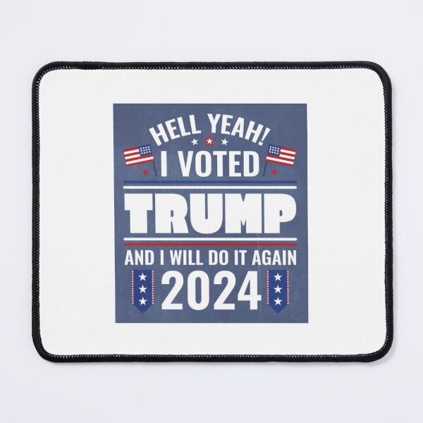 Item preview, Hell Yeah, I voted Trump and will do it again 2024 designed and sold by D1ogo.