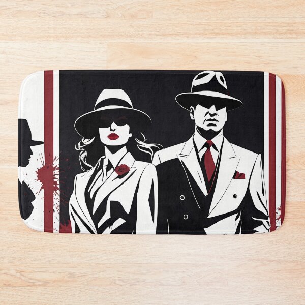 Item preview, Mafia Revealed: Digital Silhouettes as Witnesses to Crime designed and sold by Artedig.
