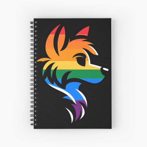 Artikel-Vorschau von LGBTQ Furry Pride Wolf-Logo, designt und verkauft von BlueBullBazaar.