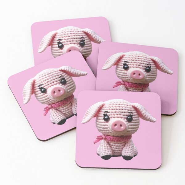 Item preview, Amigurumi Cute Pig 02 designed and sold by jumpercat.