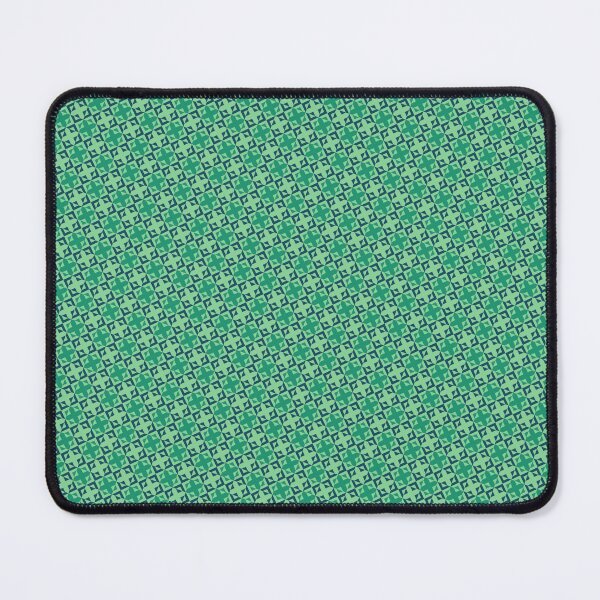 Item preview, Green & Blue Square Plus Seamless Repeating Continuous Pattern  designed and sold by Alchemy-A-La-G.
