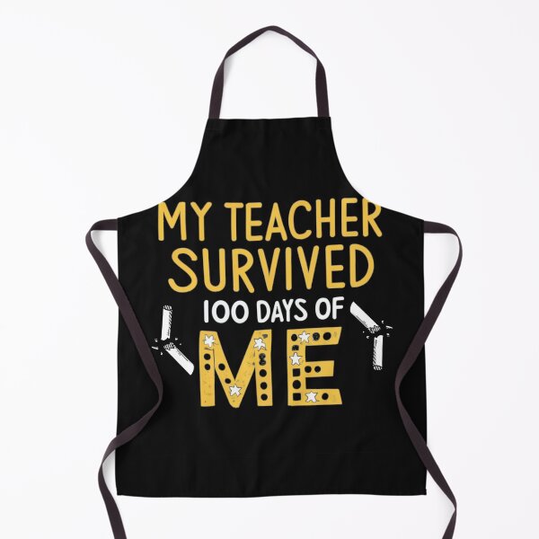 Item preview, My Teacher Survived 100 Days Of Me broken chalks designed and sold by Pawel Oska.