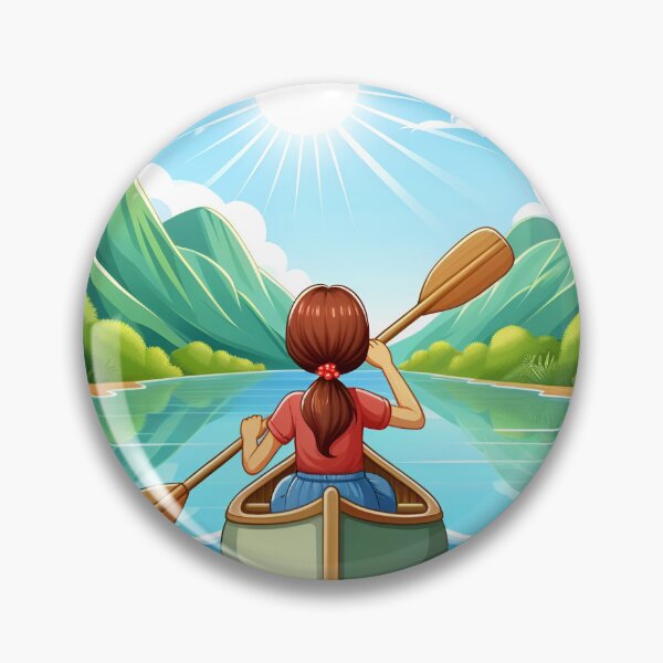 Item preview, Canoe Journey in France designed and sold by RobertMartinArt.