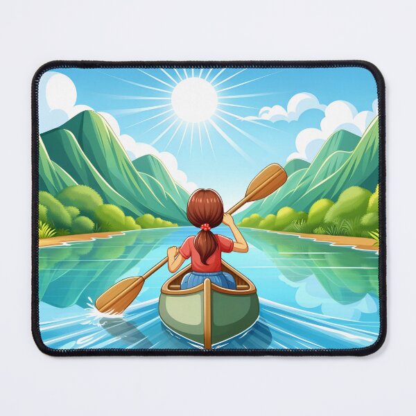 Item preview, Canoe Journey in France designed and sold by RobertMartinArt.