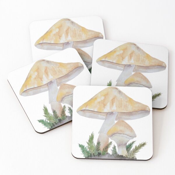 Item preview, Watercolor Mushrooms designed and sold by danadoubleu89.