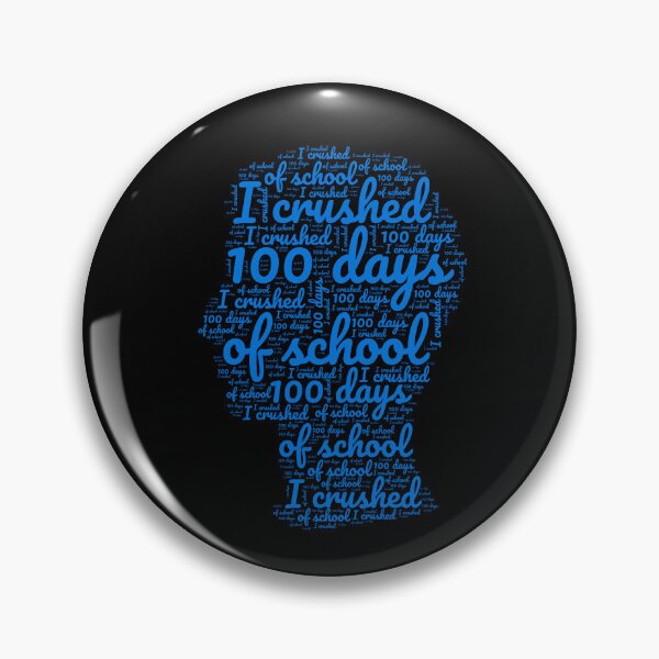 Item preview, I Crushed 100 Days Of School Funny Classic T-Shirt designed and sold by SurtimAlex.