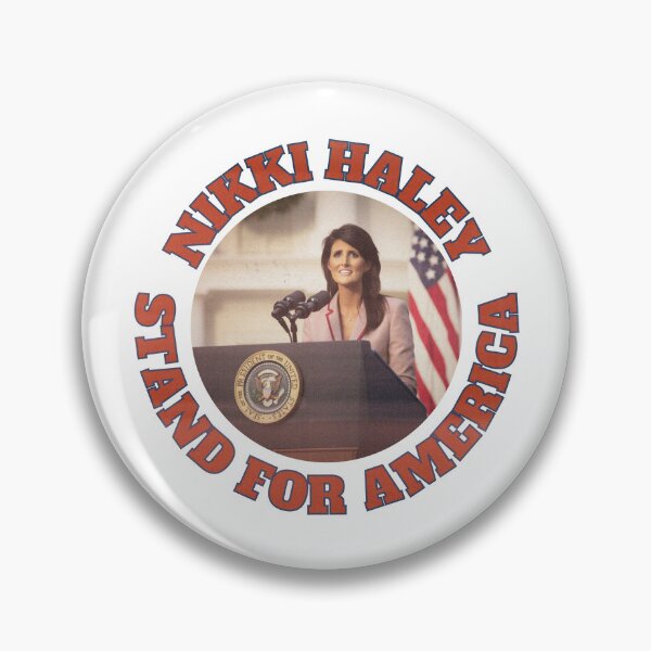 Artikelvorschau, Nikki Haley für das Wahlkampfplakat des Präsidenten 2024 entworfen und verkauft von cottagecorococo.