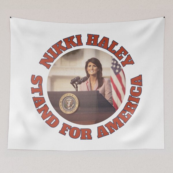 Item preview, Nikki Haley for President 2024 Campaign Poster designed and sold by cottagecorococo.