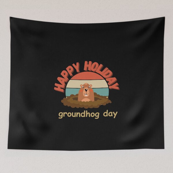 Item preview, Happy Groundhog Day: Celebrate the Holiday Cheer T-shirt designed and sold by othmanoek.