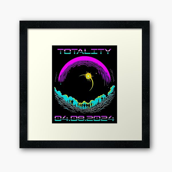 Item preview, Path of Totality Solar Eclipse Spring April 8, 2024 designed and sold by PetNamedPeeve.