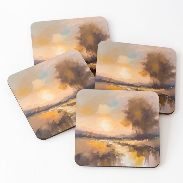 Item preview, Dreamy Impressionist Landscape designed and sold by colorvisionart.