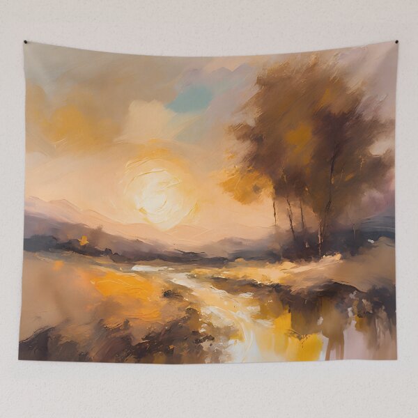 Item preview, Dreamy Impressionist Landscape designed and sold by colorvisionart.