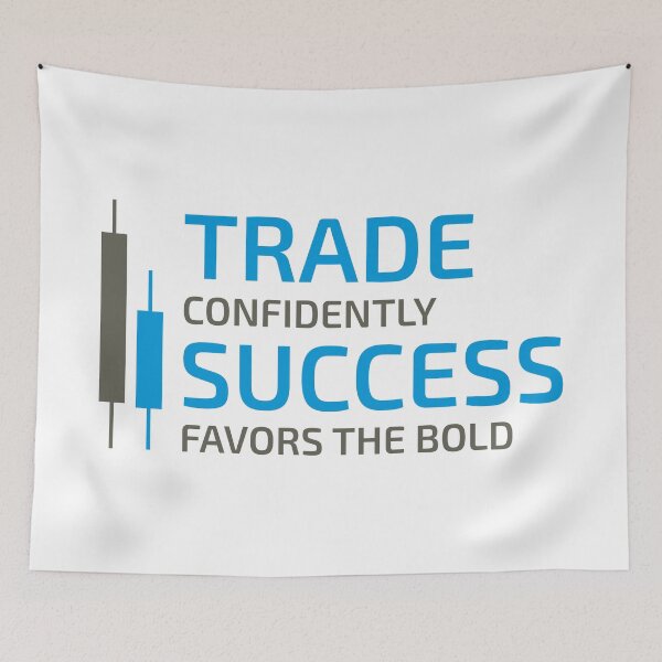 Item preview, stock market motivational designed and sold by CropWear.