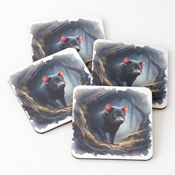 Item preview, Tasmanian Devil Dark Forest designed and sold by RubisLeaf.