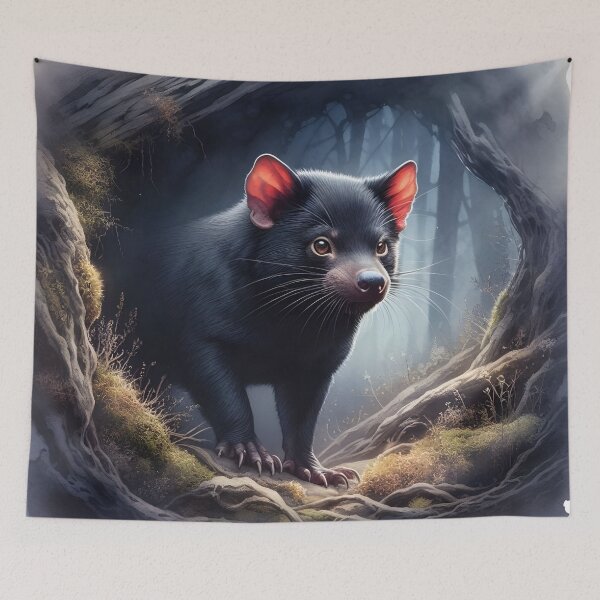 Item preview, Tasmanian Devil Dark Forest designed and sold by RubisLeaf.