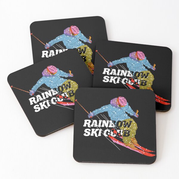 Item preview, Rainbow Ski Club designed and sold by Motel Gemini.