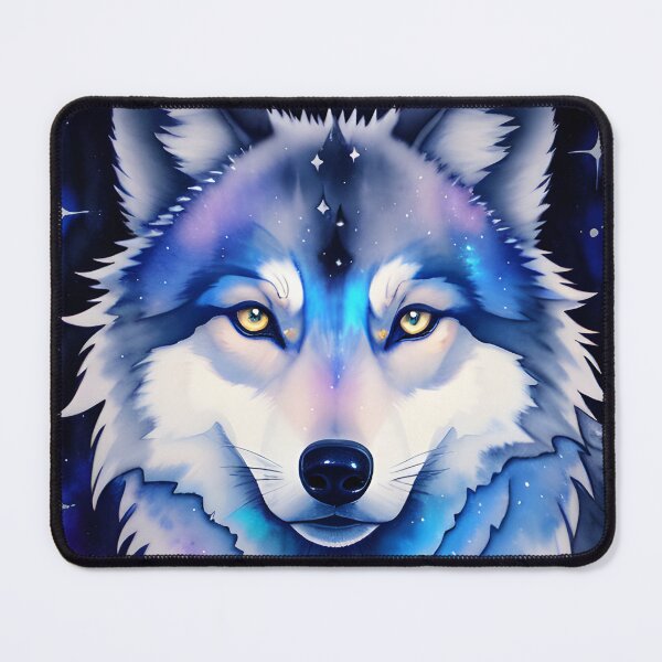 Item preview, Wolf and Stars designed and sold by WondrousThings.