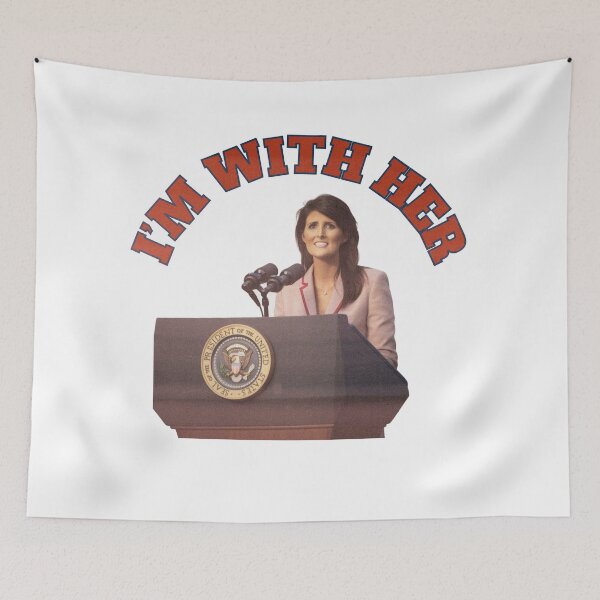 Item preview, Nikki Haley for President 2024 Campaign Poster designed and sold by cottagecorococo.