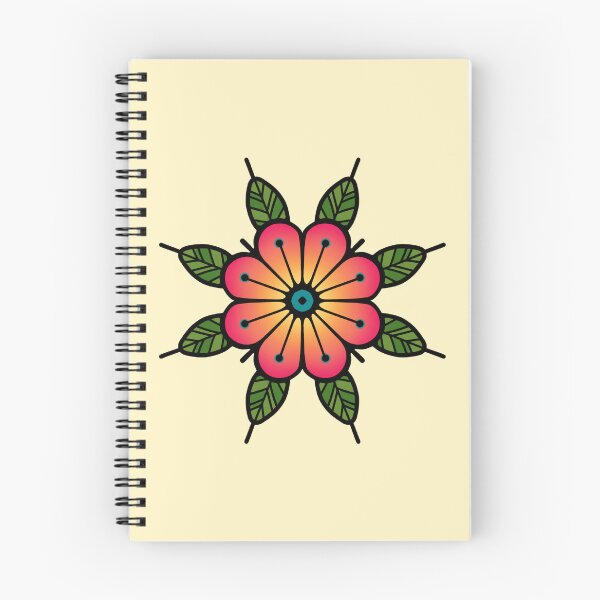 Artikelvorschau, Old-School-Tattoo-Blume entworfen und verkauft von Clara  Memmoli.