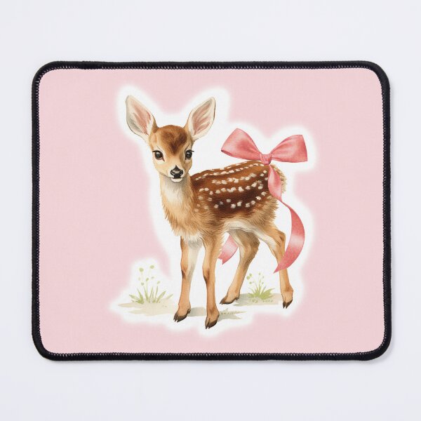 Item preview, Cute Fawn - Coquette Bow Style  designed and sold by Mugfulmomentz.