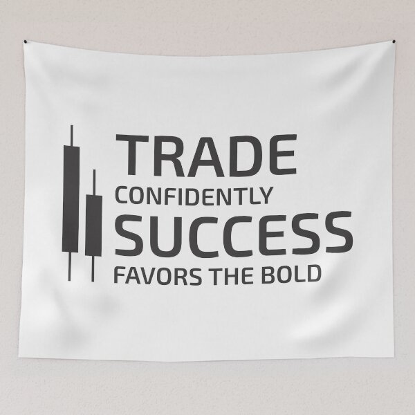 Item preview, stock market motivational designed and sold by CropWear.