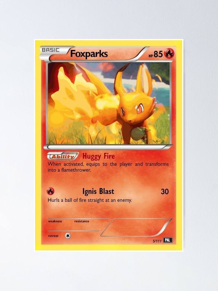 Foxparks Palworld Card